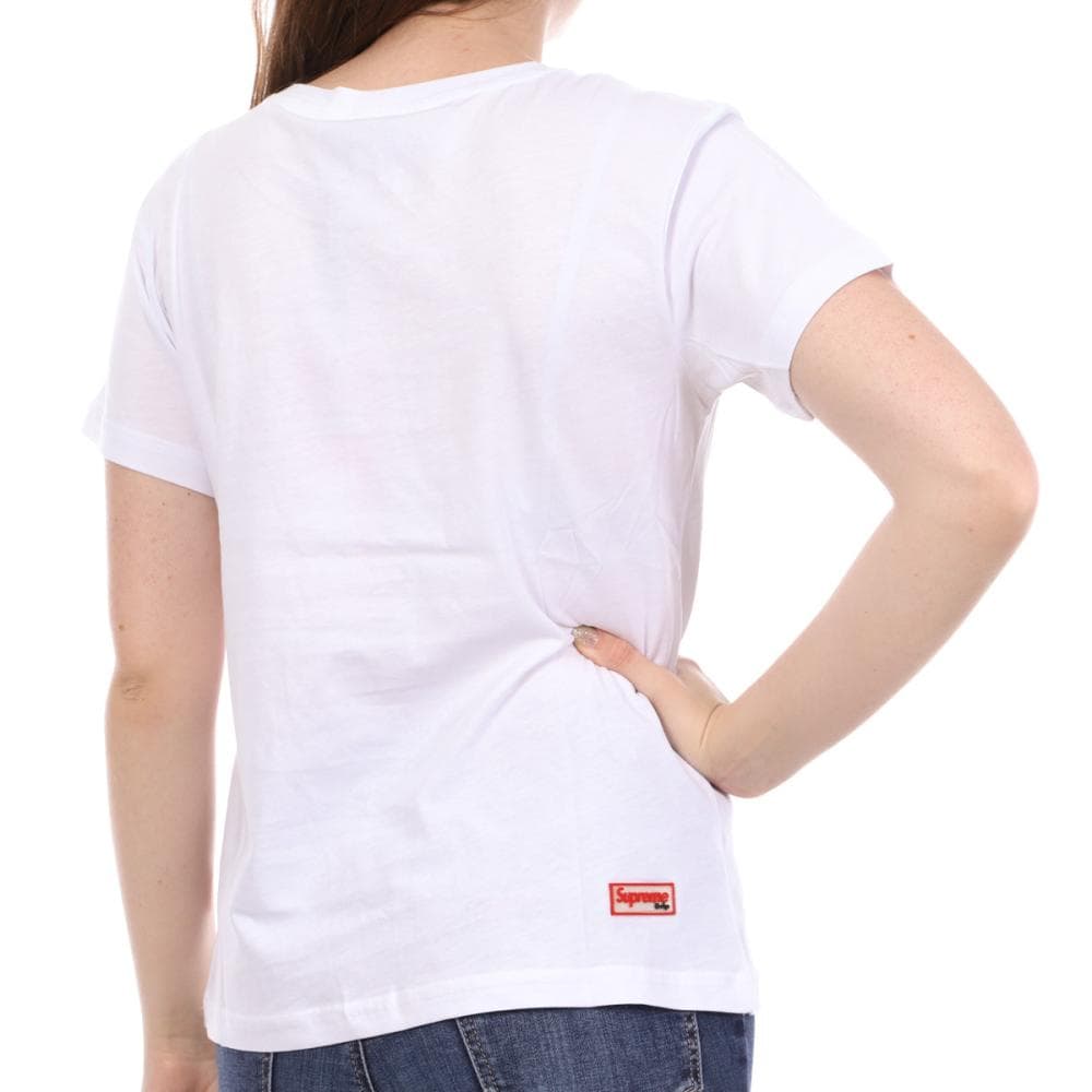 T-shirt Blanc Femme Supreme Grip Celine 2