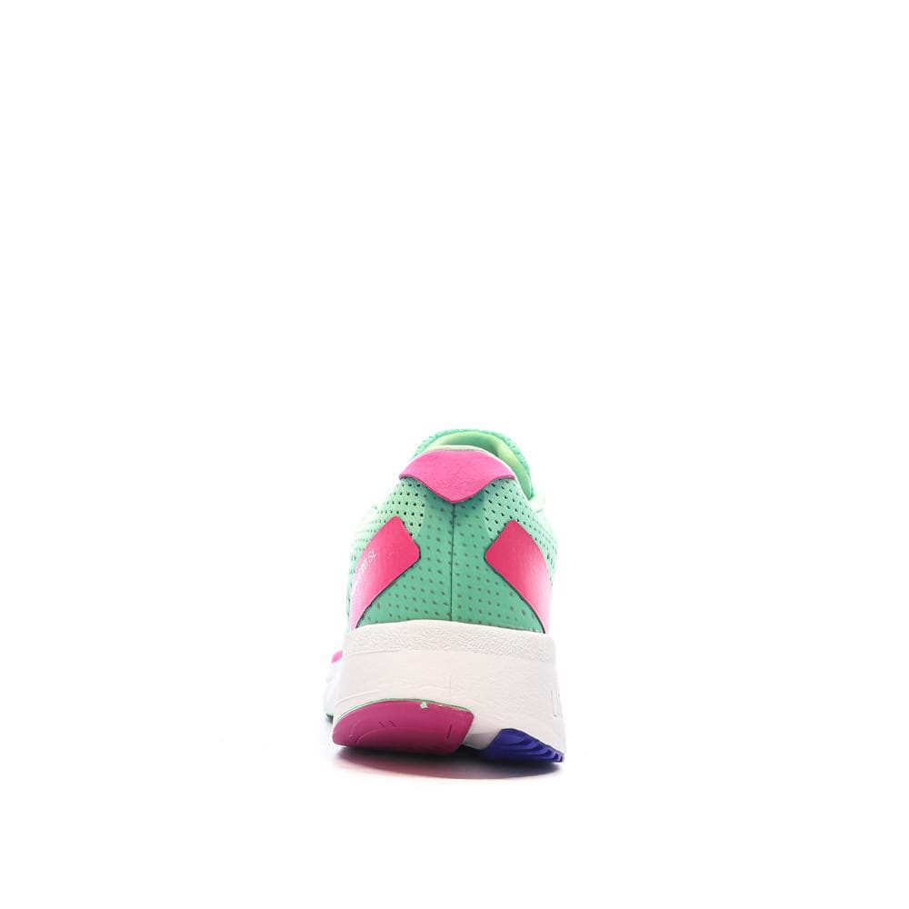 Chaussures de running Vertes/Roses Femme Adidas Adizero 3