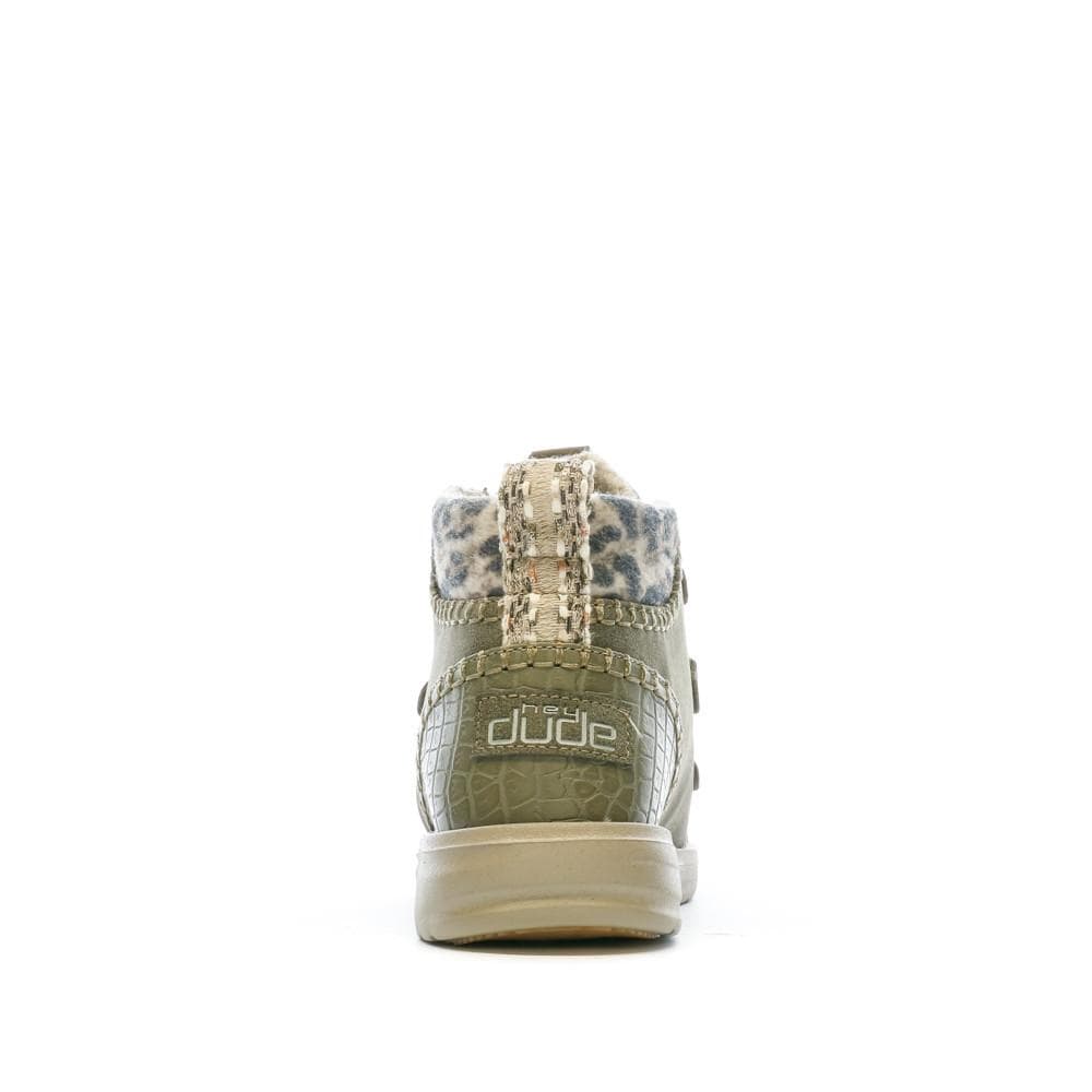 Boots Kaki Femme Hey Dude Eloise 3
