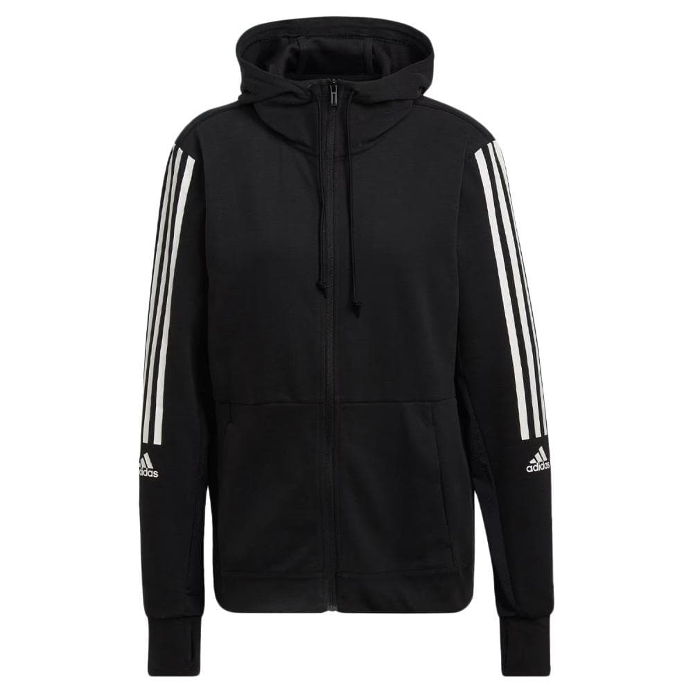 Sweat Zippé Noir Femme Adidas HD1731 3