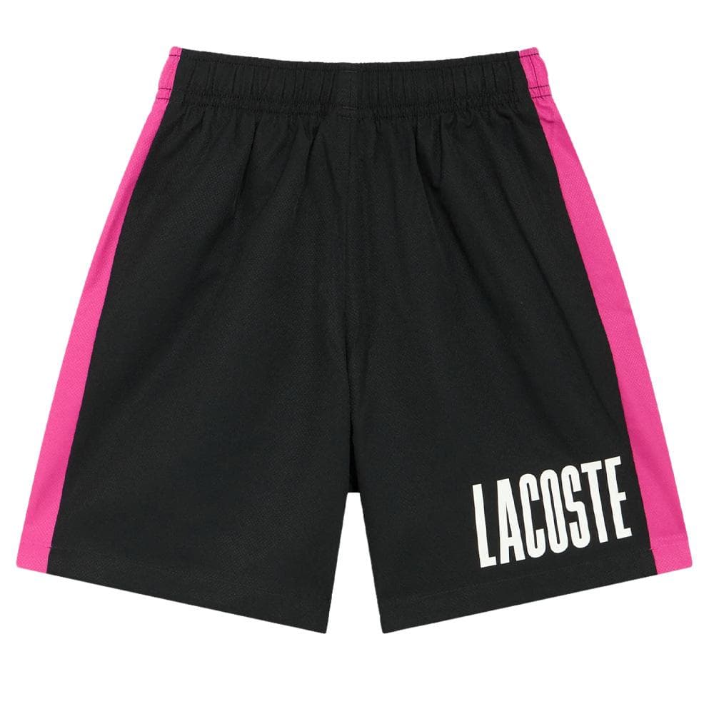 Short Noir Homme Lacoste Print 3