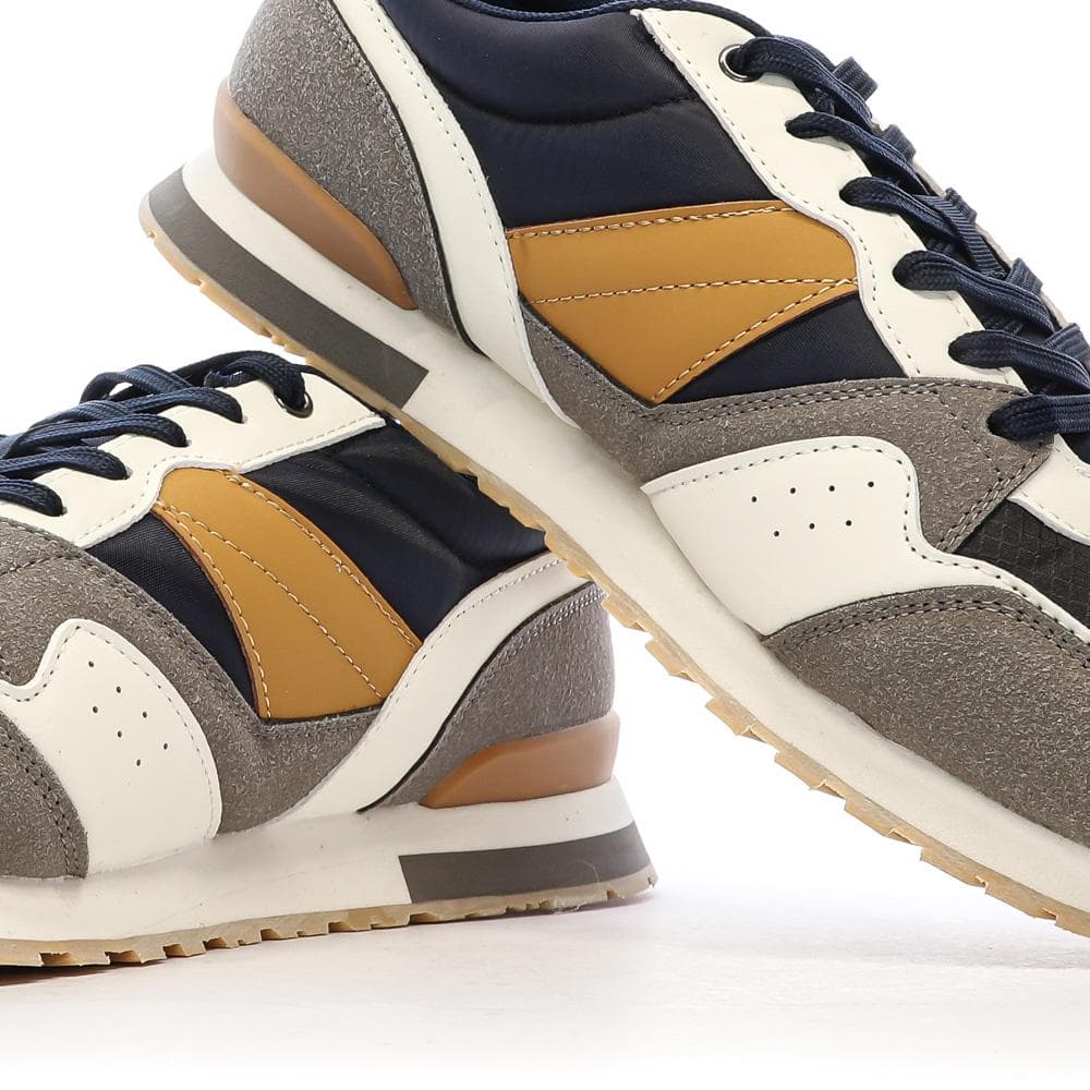 Baskets Blanc/Marine/Camel Homme Umbro 973590 7