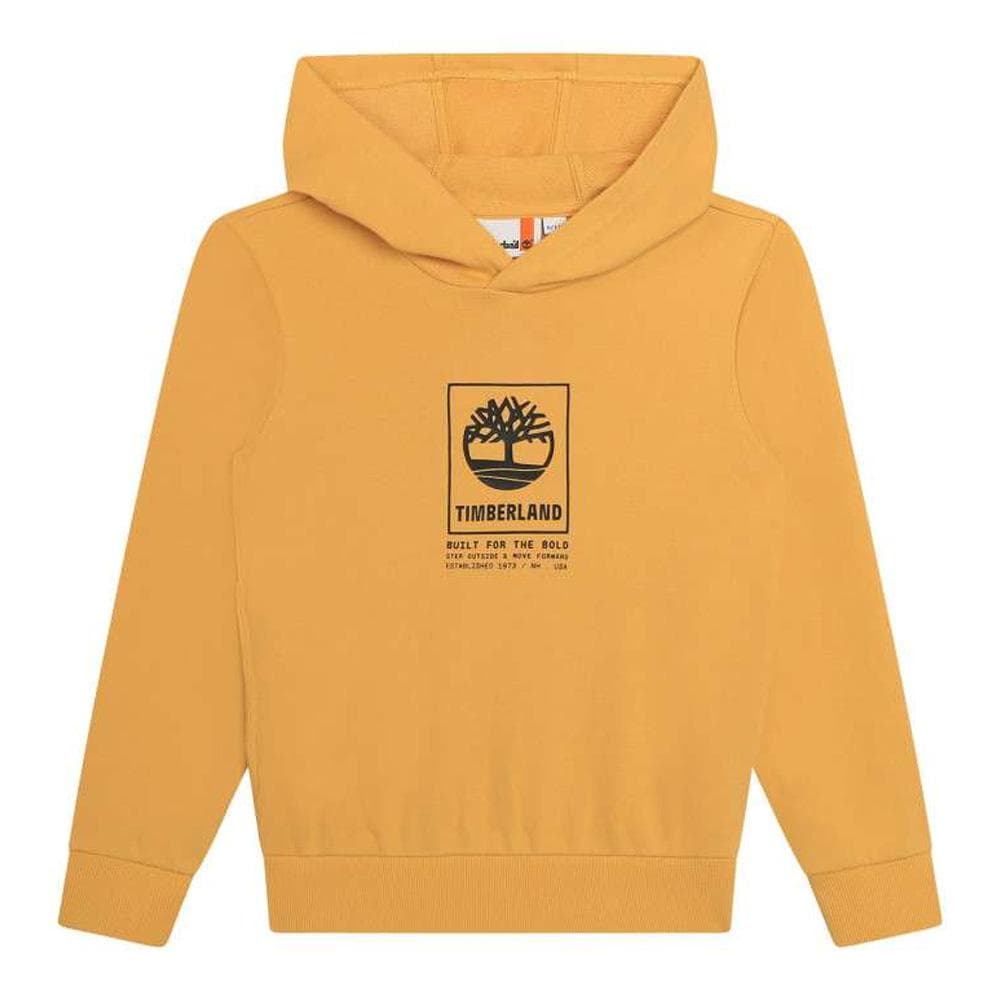 Sweat à Capuche Jaune Garçon Timberland T60077 1