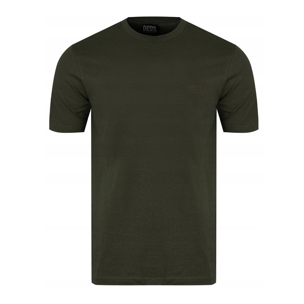 T-shirt Kaki Homme Diesel Just A18997 1