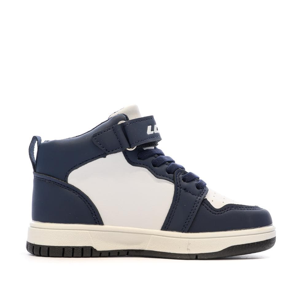 Baskets Blanche/Marine Garçon Lotto Ravenne 2