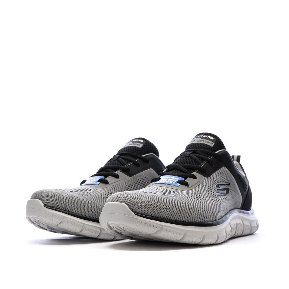 Baskets Grise Homme Skechers Track - Broader 6