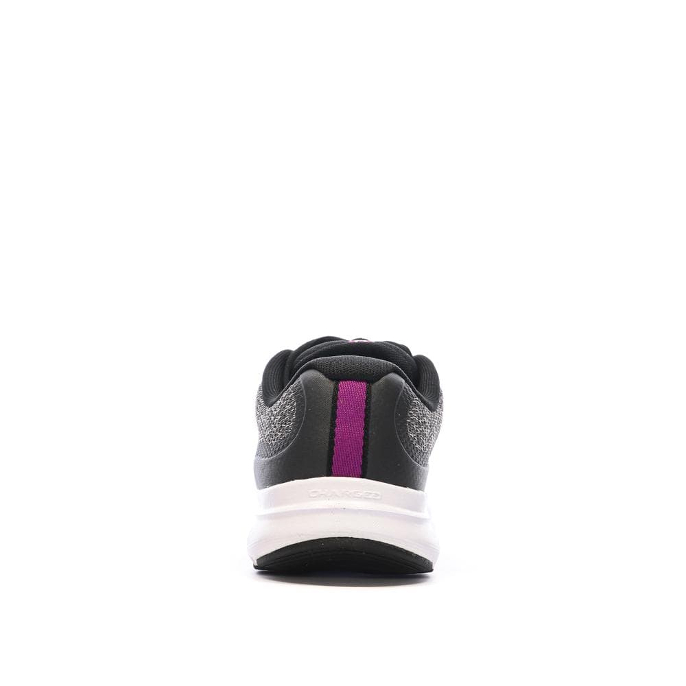 Chaussures de running Grises/Violettes Femme Under Armour Charged 3