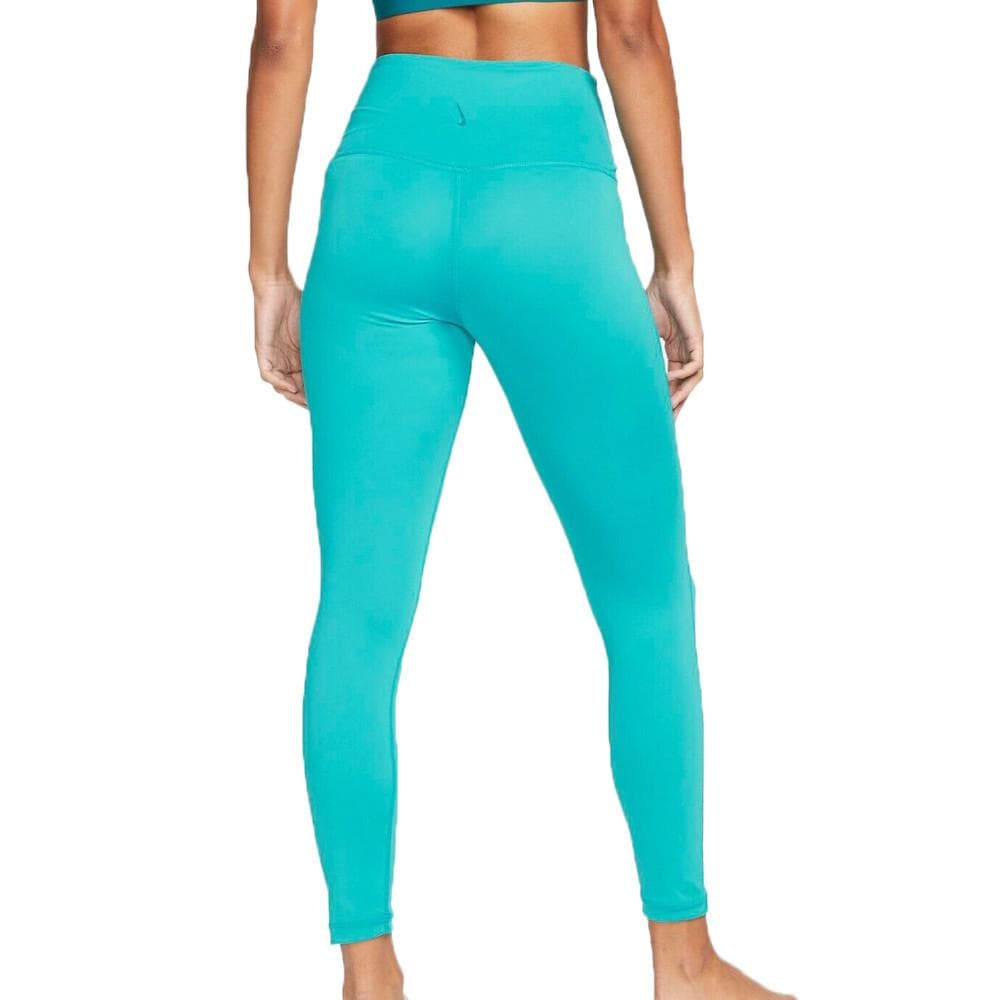 Legging Turquoise Femme Nike 7/8 Lurex 2