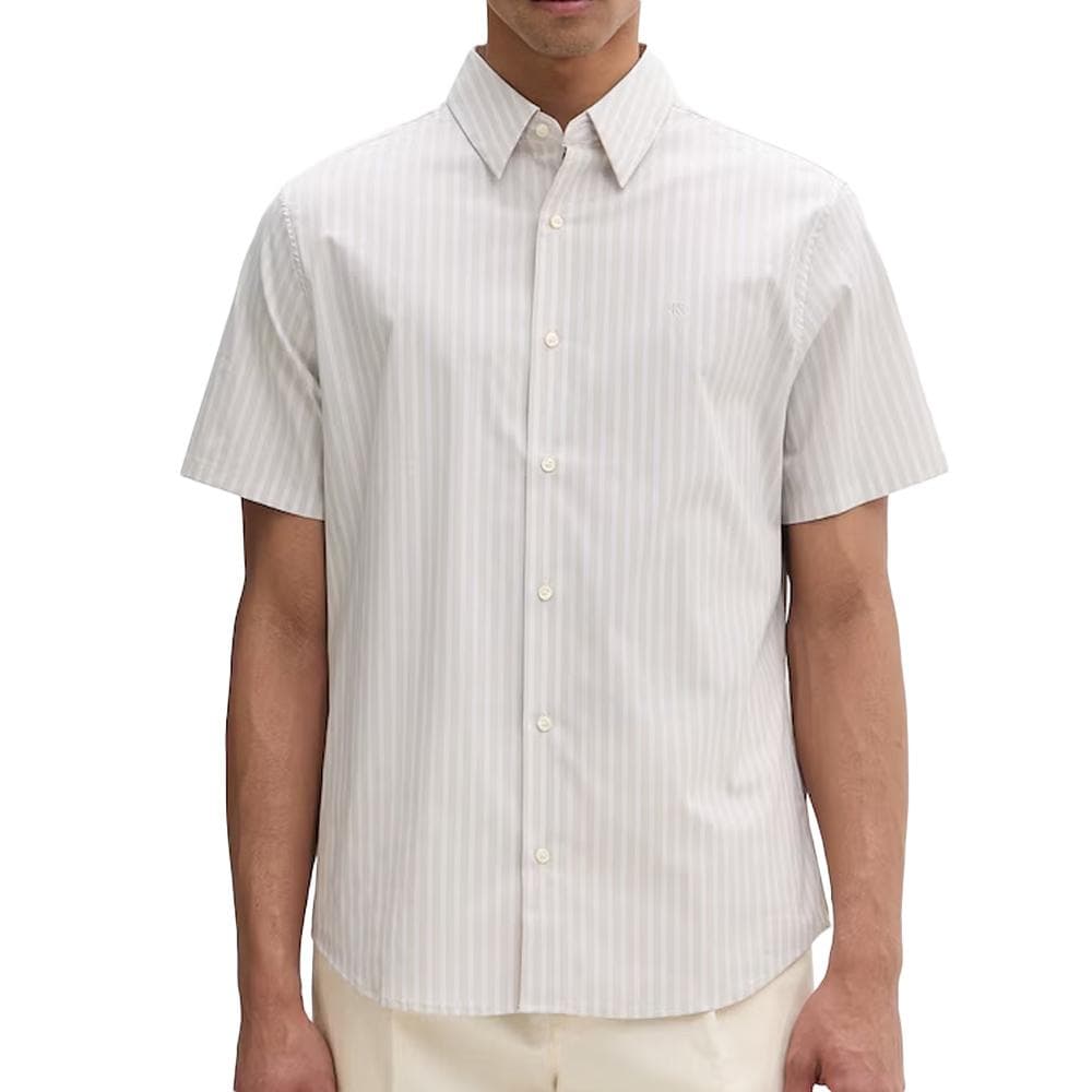 Chemise Beige Homme Calvin Klein Jeans Yd Multi Pinstrip 1