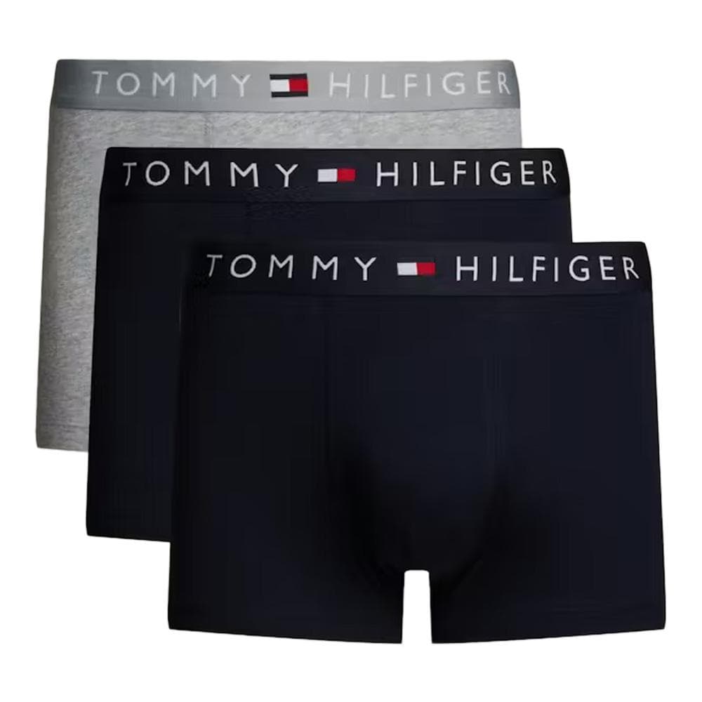 X3 Boxers Noir/Gris Homme Tommy Hilfiger UM0UM03181 1
