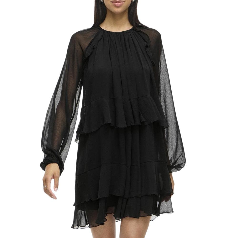 Robe Noire Femme Vila Hela 1