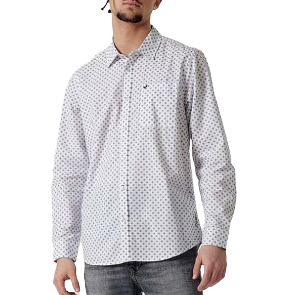 Chemise Blanche/Marine Homme Kaporal ROMA 1