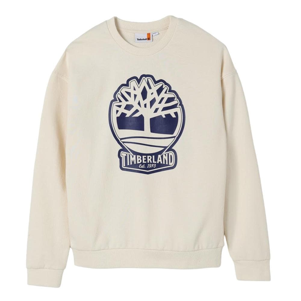 Sweat Blanc/Marine Garçon Timberland T60444 1