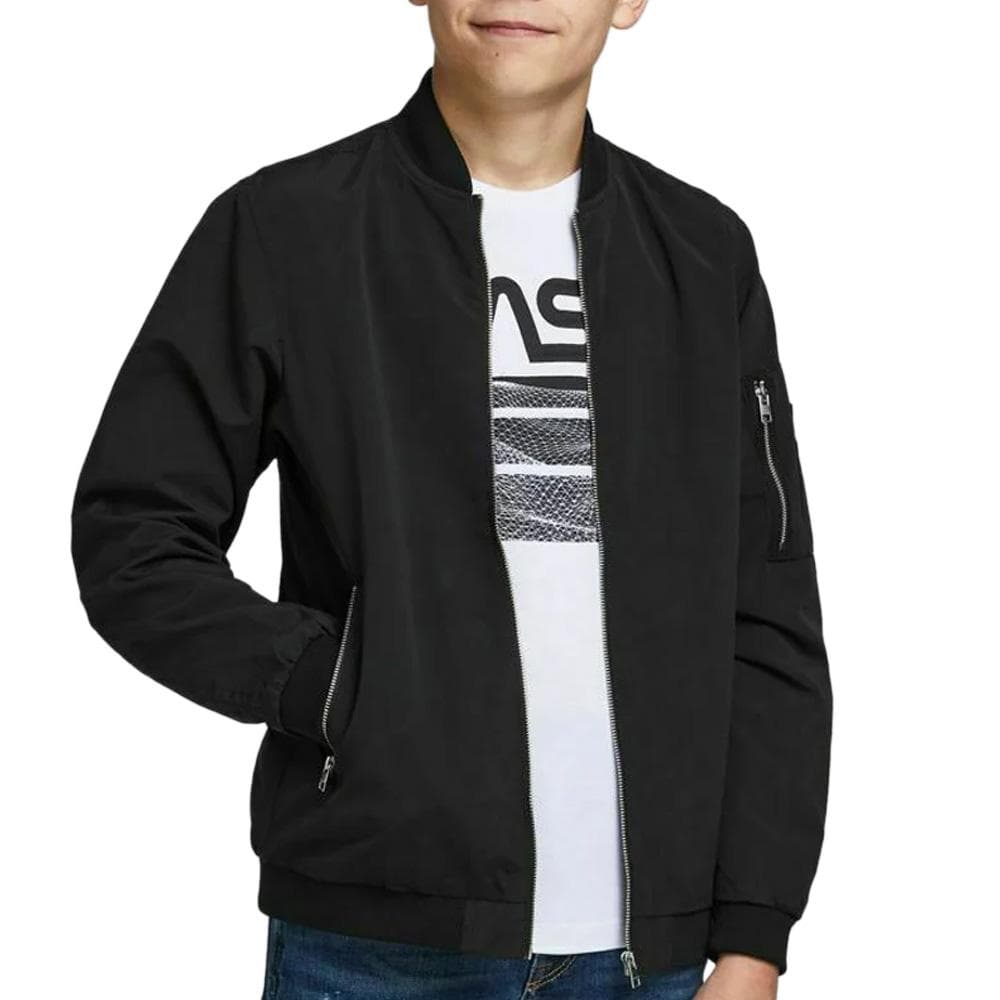 Bomber Noir Garçon Jack & Jones Mash 1