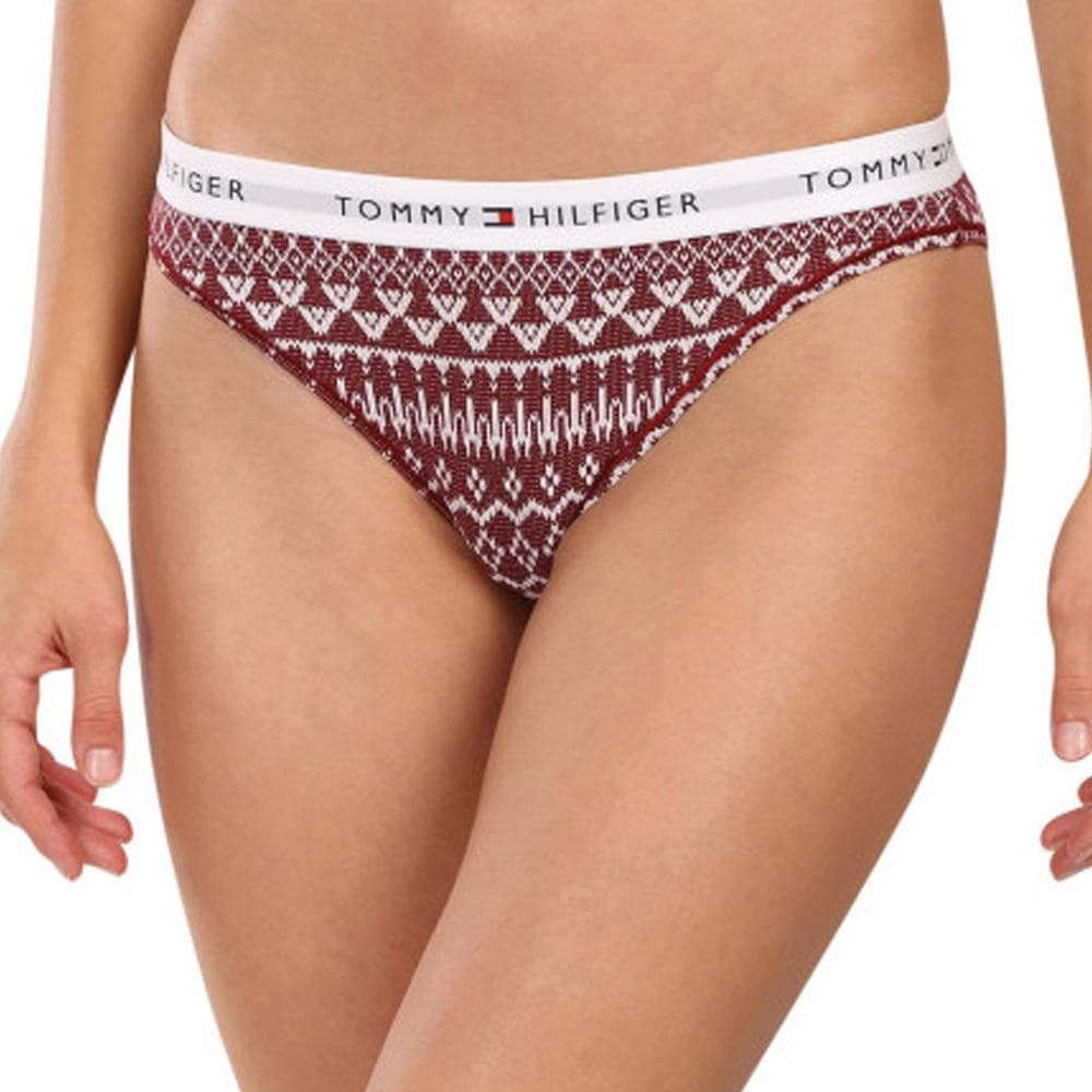 Lot de trois Slips Rouge Femme Tommy Hilfiger Gift 2