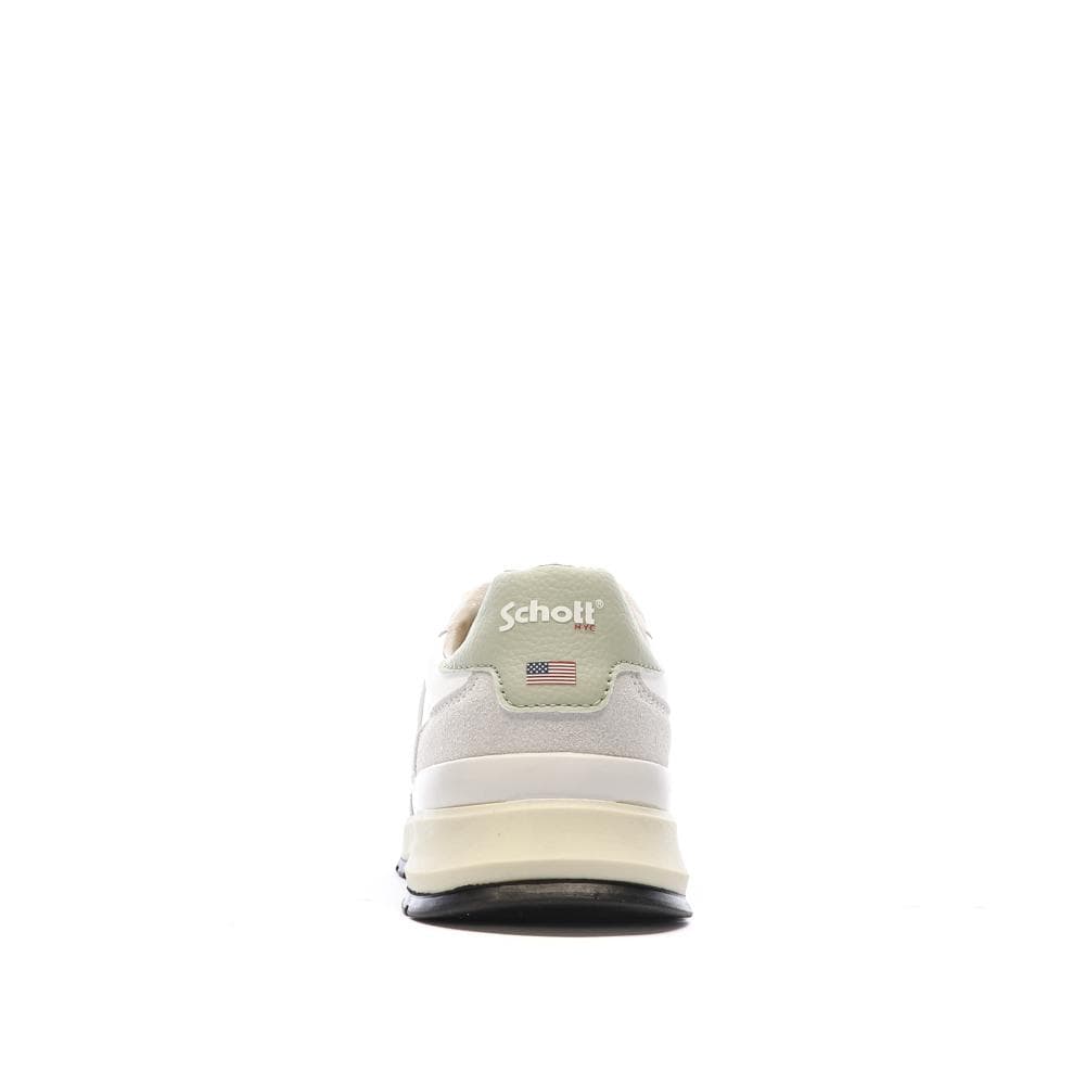 Baskets Blanches/Beiges Homme Schott Dorian 3