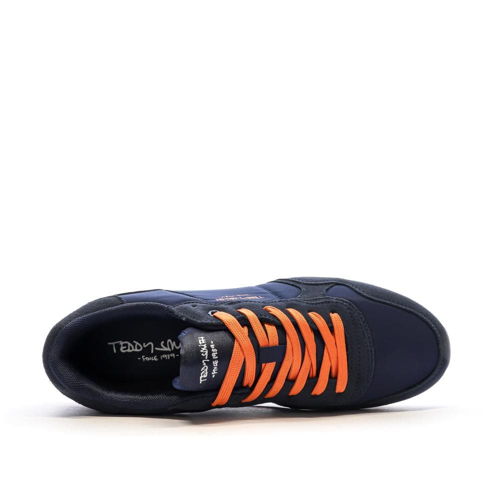 Baskets Marine/Orange Homme Teddy Smith Yellow 4