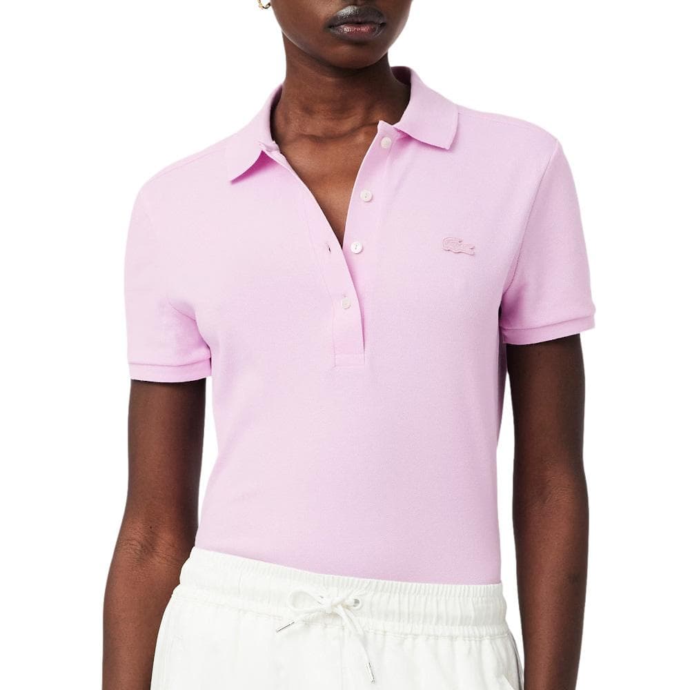 Polo Rose très Clair Femme Lacoste PF5462-031 1
