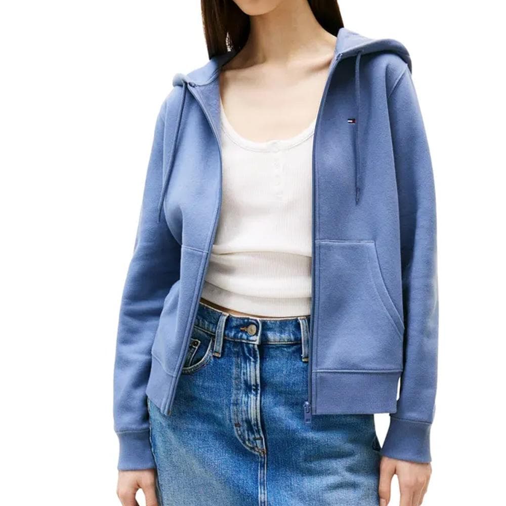 Sweat Zippé Bleu Femme Tommy Hilfiger 19729 1