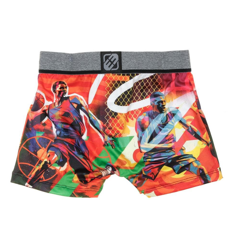 Boxer Orange Garçon Freegun Basketball 2