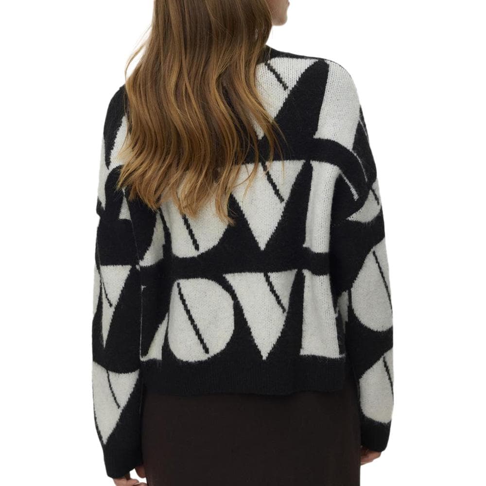 Pull Noir/Gris Femme Vero Moda Love 2