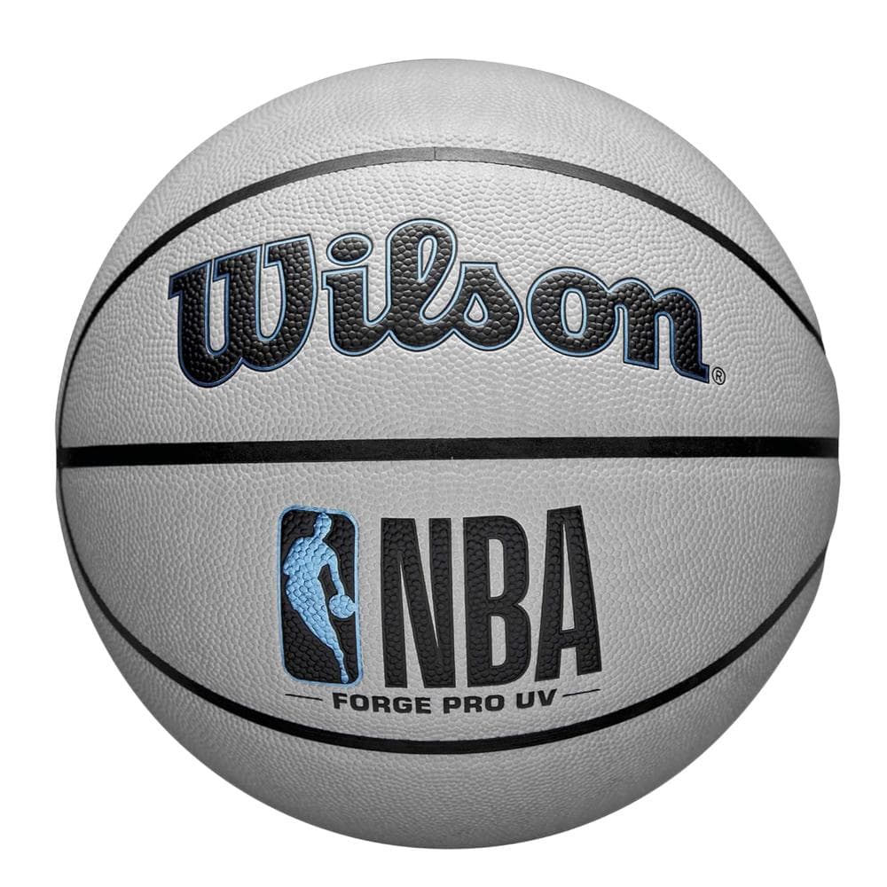 Ballon de Basketball Gris Wilson Nba Forge Pro UV 1