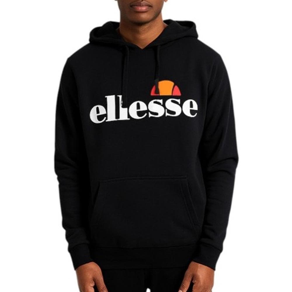 Sweat à Capuche Noir Homme Ellesse SOP23652A 1