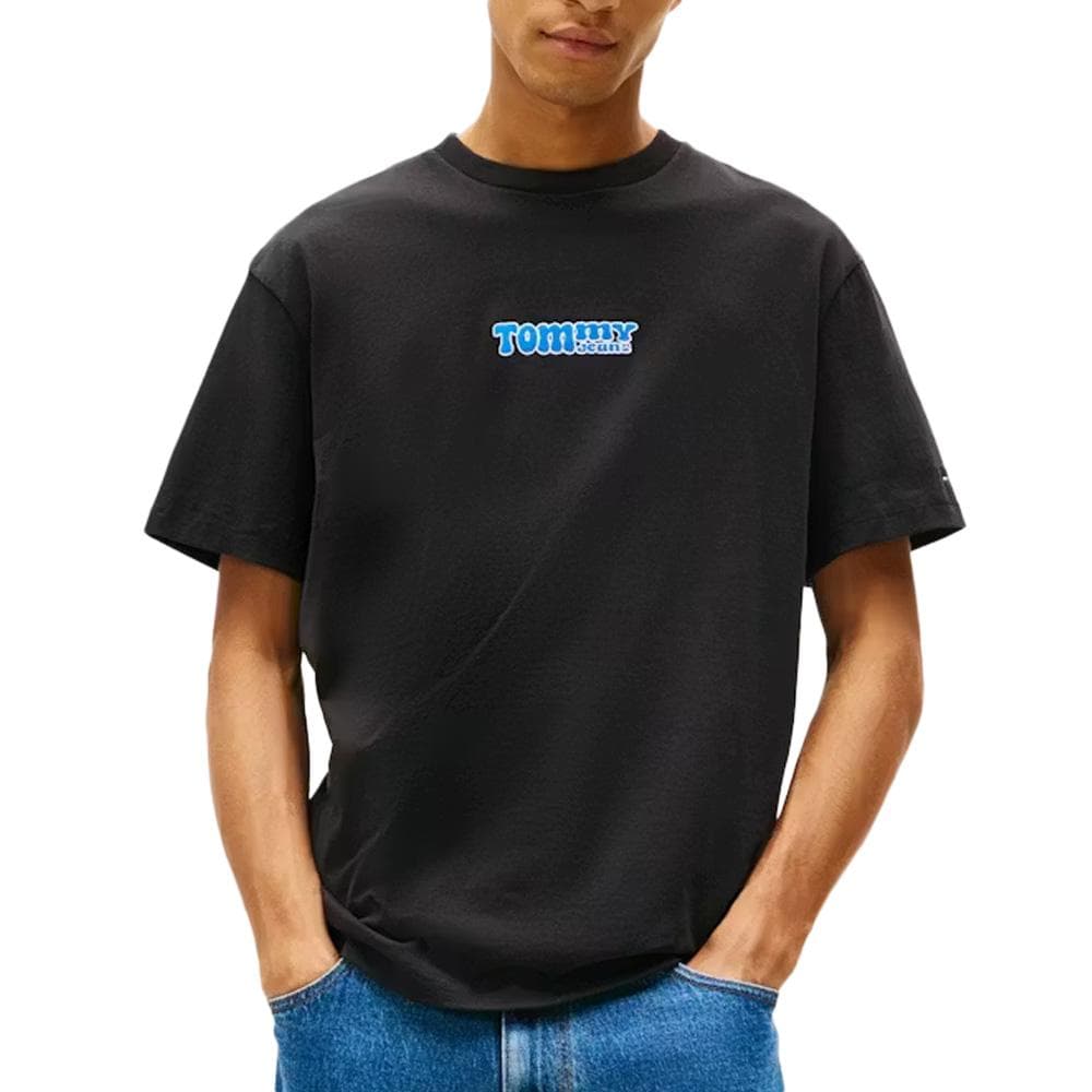 T-Shirt Noir Homme Tommy Hilfiger DM0DM22051 1
