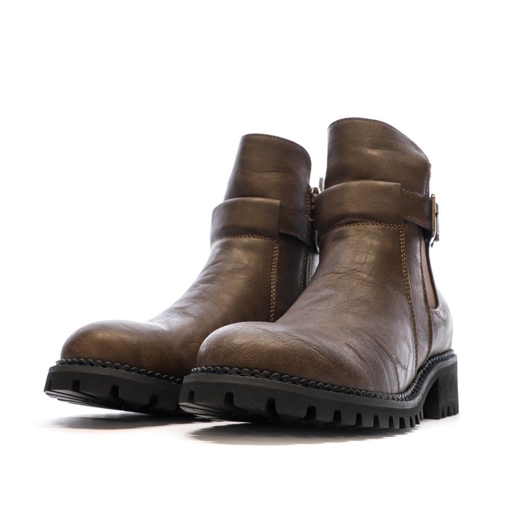 Bottines Marron Femme Chattawak TOYA 5