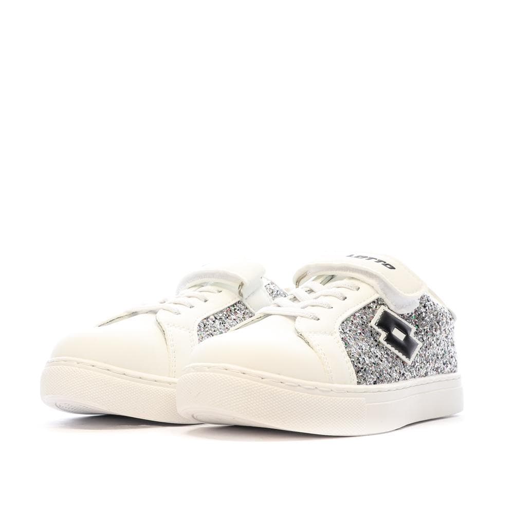 Baskets Blanches Fille Lotto Plaisance 6