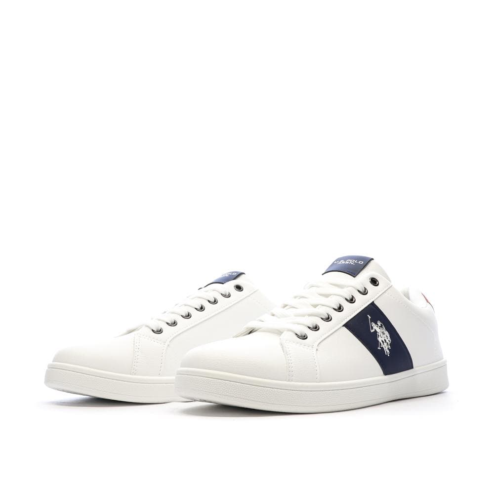 Baskets Blanches/Marines Homme US Polo ASSN Sneaker 6