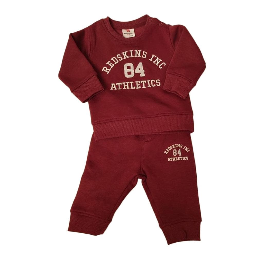Ensemble de survêtement Bordeaux Rouge Garçon Redskins SET3100 2