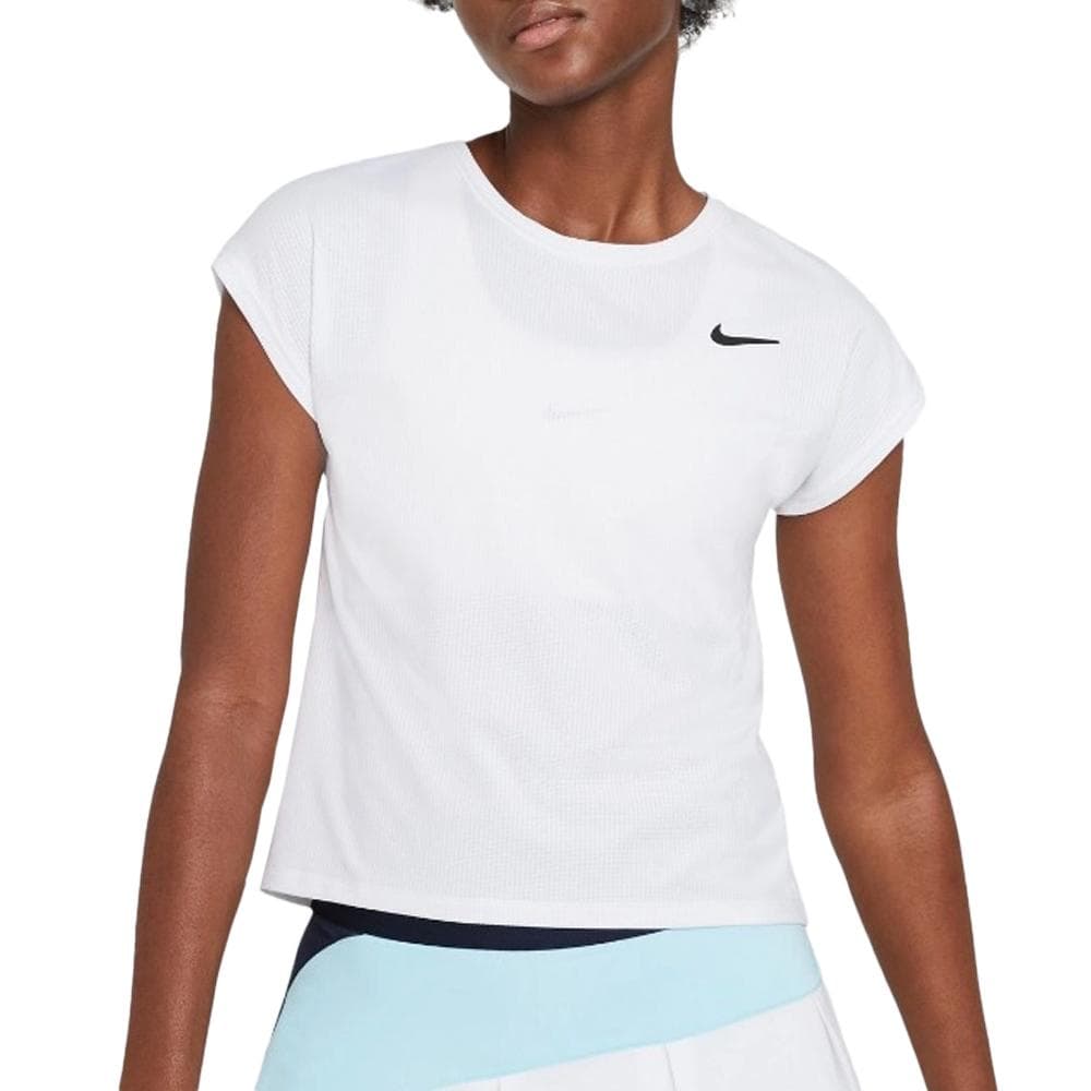Maillot de sport Blanc Femme Nike Victory 1