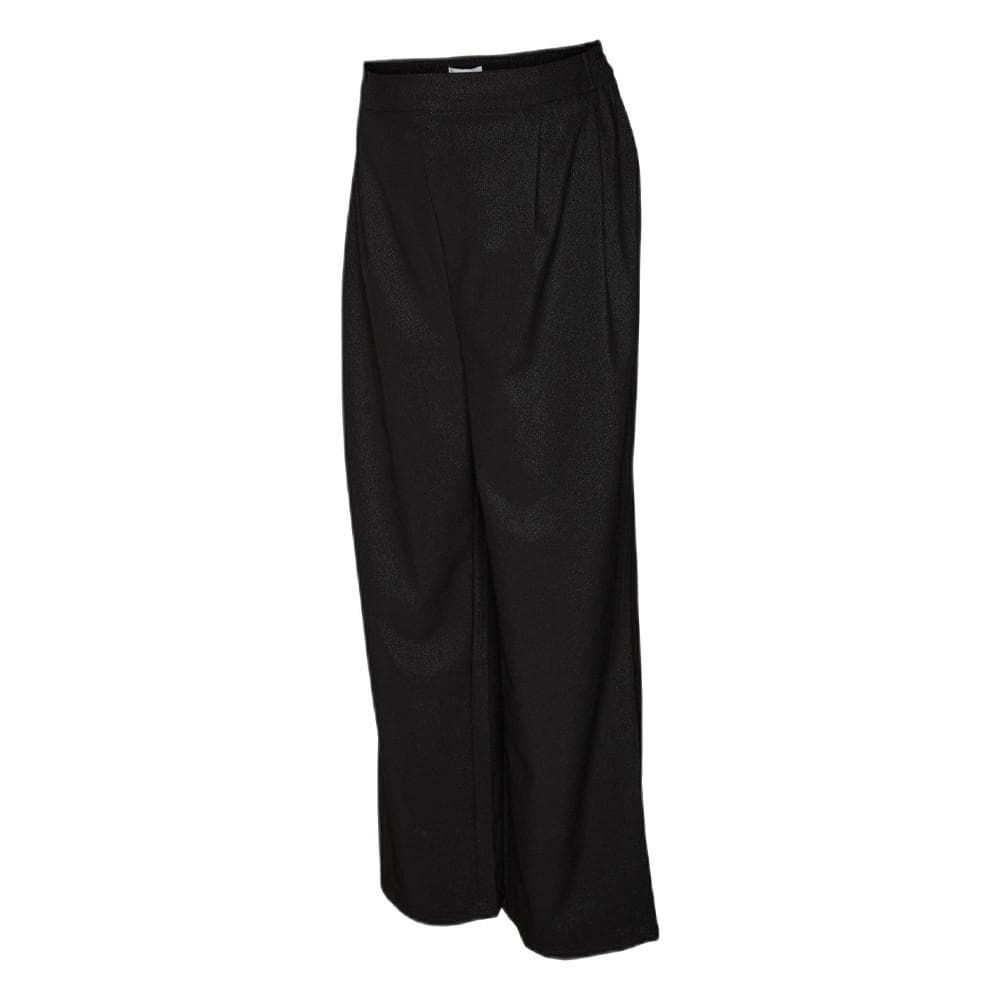 Pantalon Droit Noir Femme Mamalicious Glitter 1