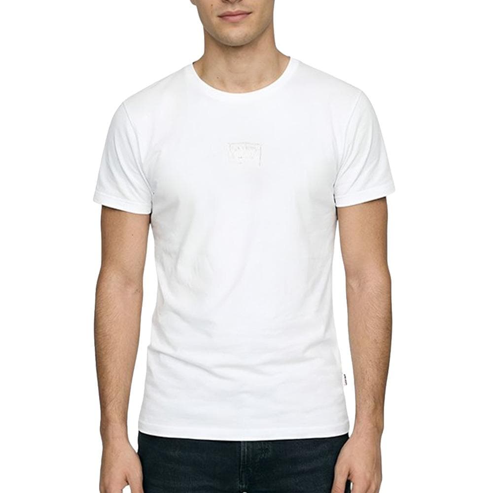 T-Shirt Blanc Homme Lee Cooper GLC2051 1