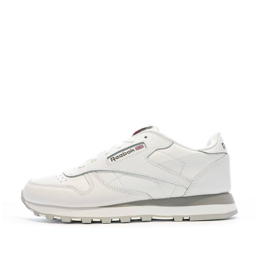Baskets Blanches Fille Reebok Cl Lthr 1