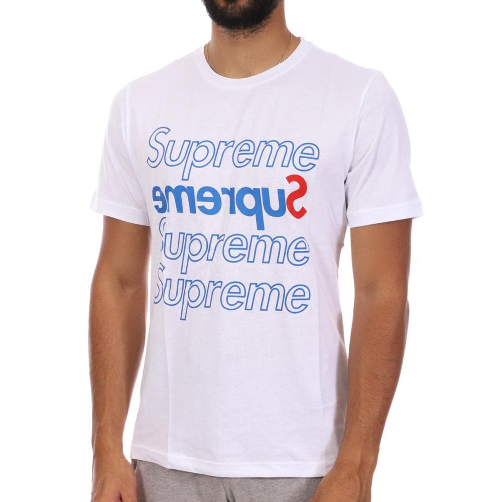 T-shirt Blanc Homme Supreme Grip Squash 1
