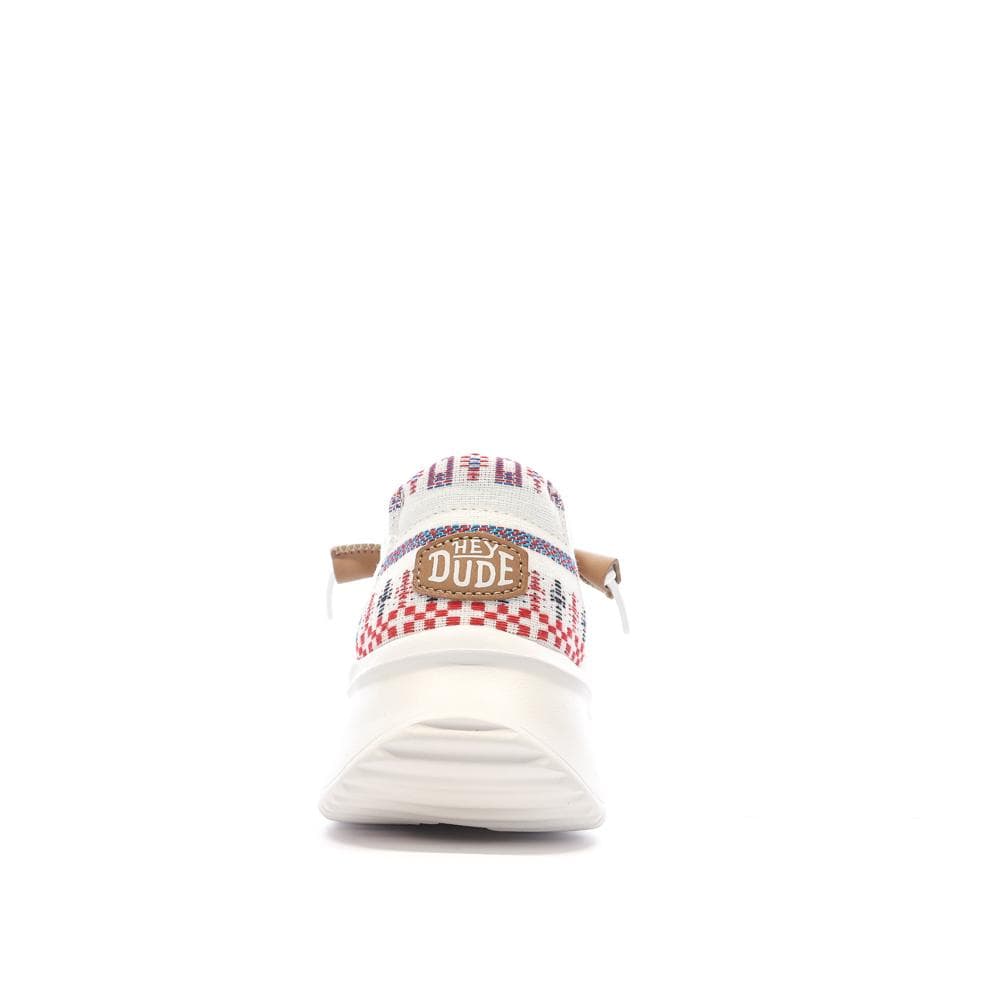 Chaussures Blanches Femme Hey Dude Wally Sport Mesh 3