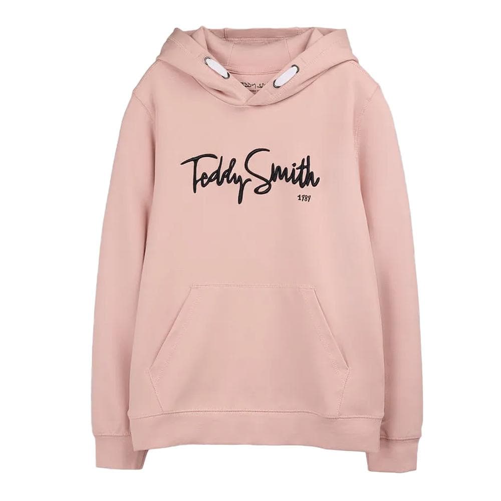 Sweat à Capuche Rose Garçon Teddy Smith Evry 1