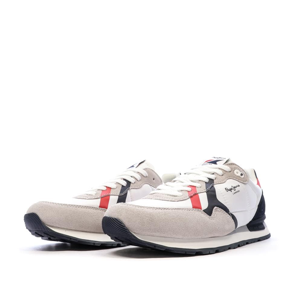 Baskets Gris/Blanc Homme Pepe Jeans Brit Road 6