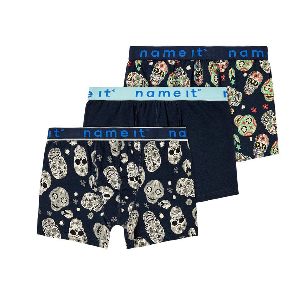 x3 Boxers Noir/Jaune Garçon Name it Sapphire 1