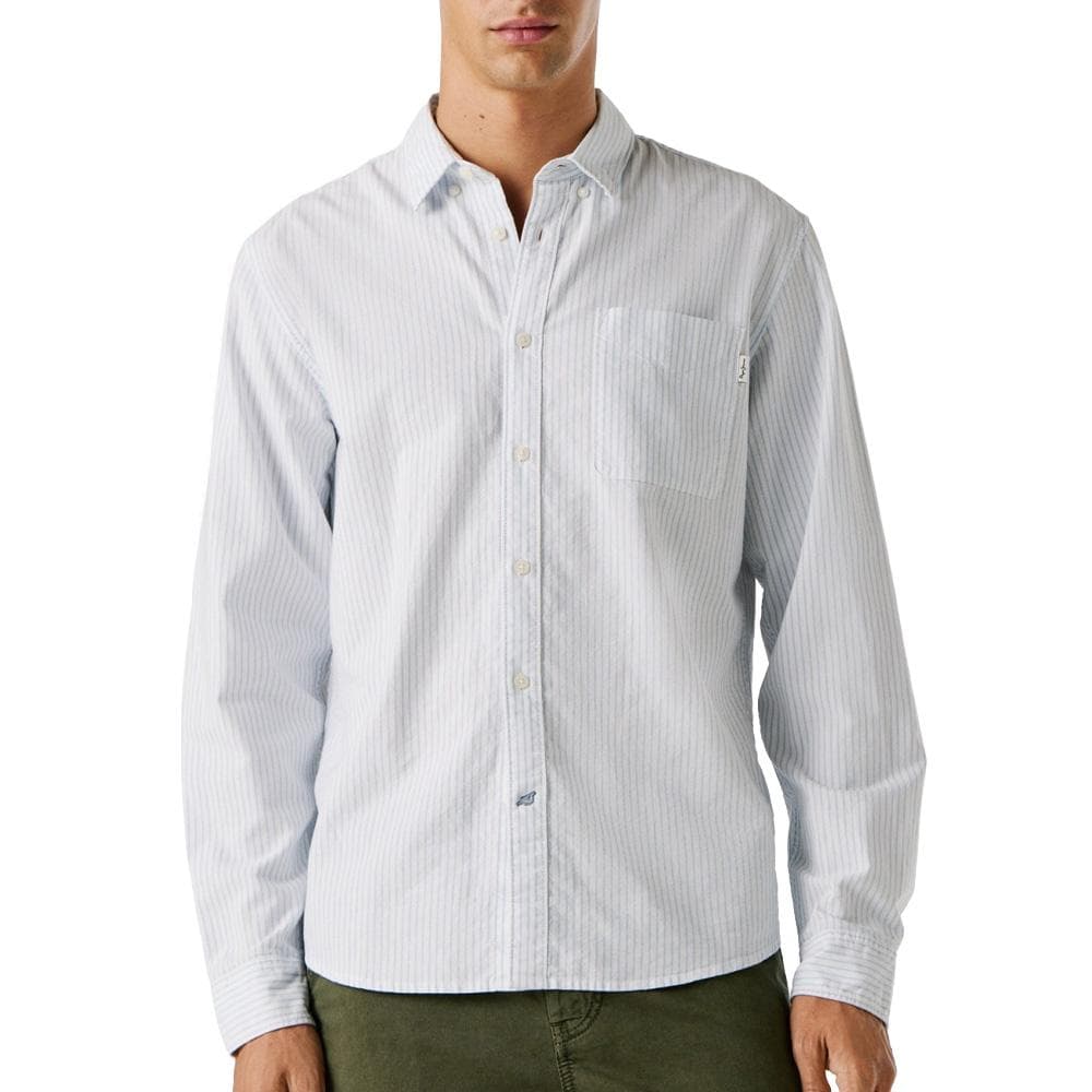 Chemise Bleu Homme Pepe Jeans PM3091209 1