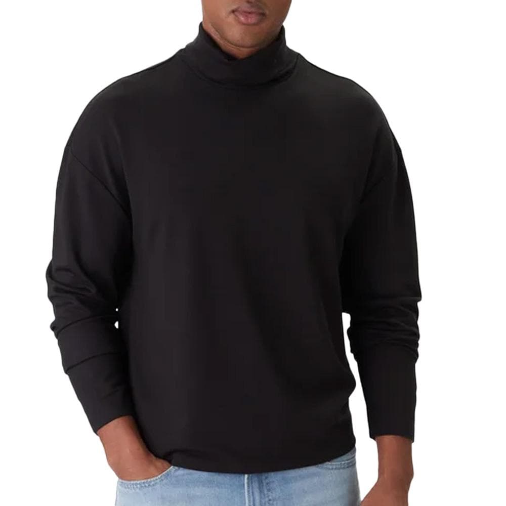 Pull Noir Homme Calvin Klein Jeans Compression Knit 1