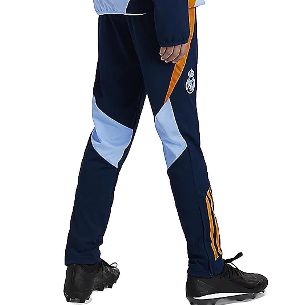 Real Madrid Pantalon fluide Bleu Garçon Adidas 24 2