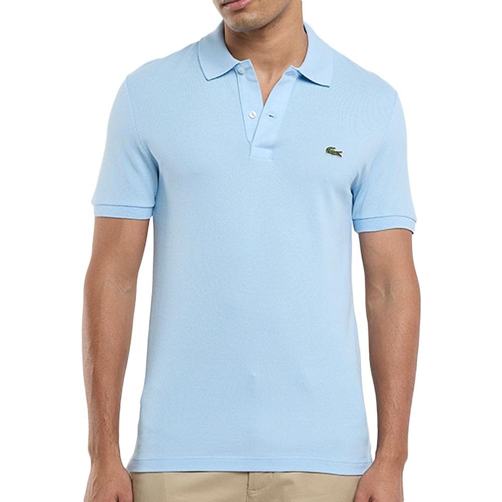 Polo Bleu Clair Homme Lacoste 3D3 1