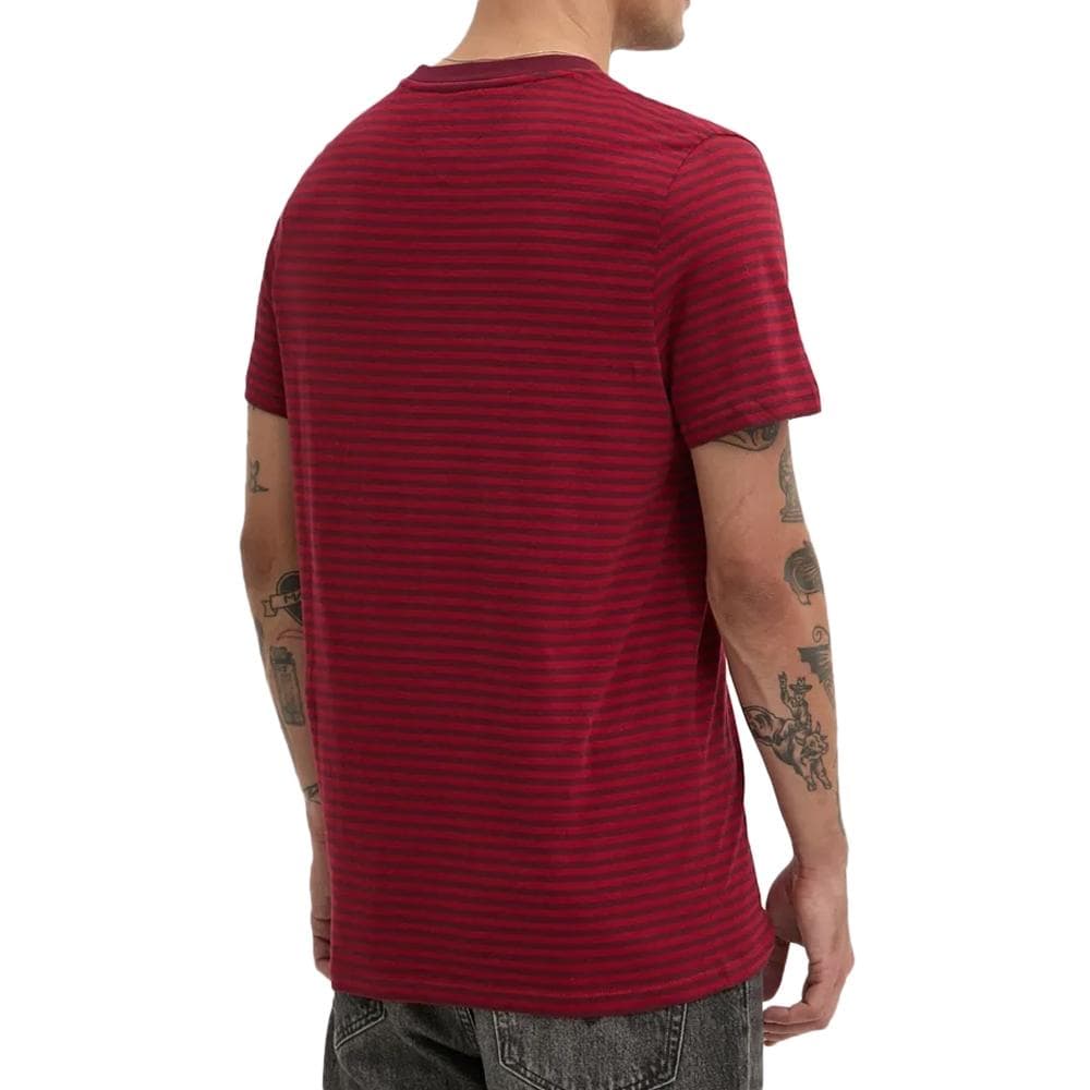 T-shirt Rouge Homme Tommy Hilfiger Entry 2