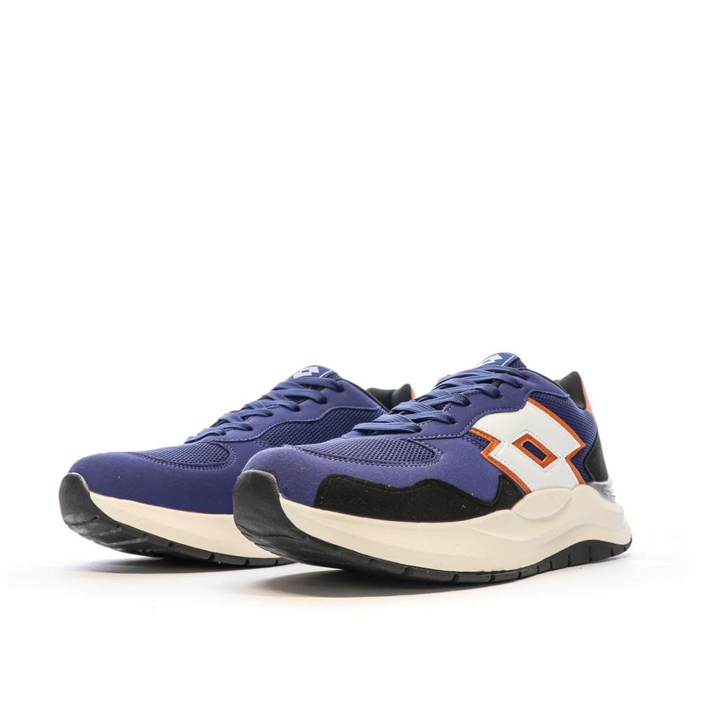 Baskets Marine/Blanches/Orange Homme Lotto Twenty6 6