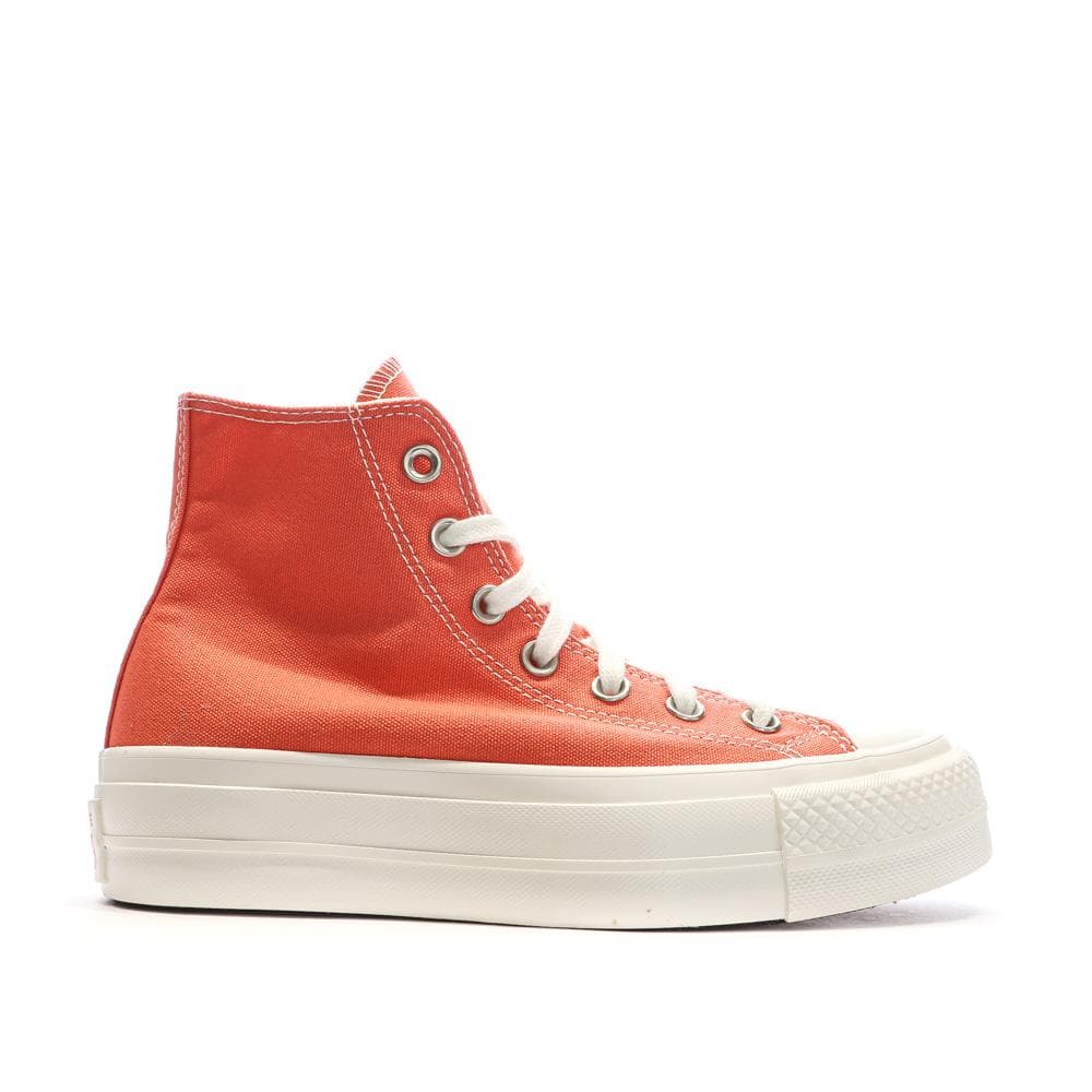 Baskets Oranges Femme Converse Chuck Taylor All Star Lift 2