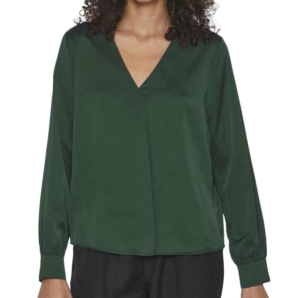 Blouse Verte Femme Vila Viellette 1
