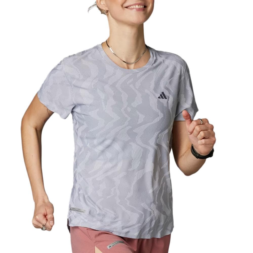 T-Shirt Gris Femme Adidas IY0719 1